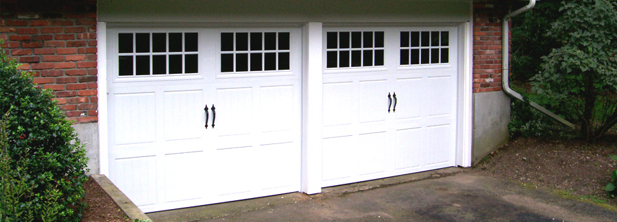 Garage Door Wooden White